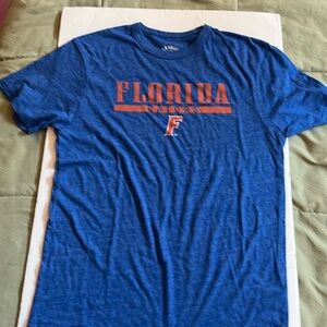 Men’s League Heather Royal Florida Gators Victory Falls Tri-Blend TShirt
